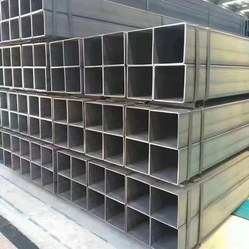 सीधा स्लिट कालो आयताकार ट्यूब